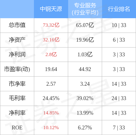 中钢天源最新消息综合报告