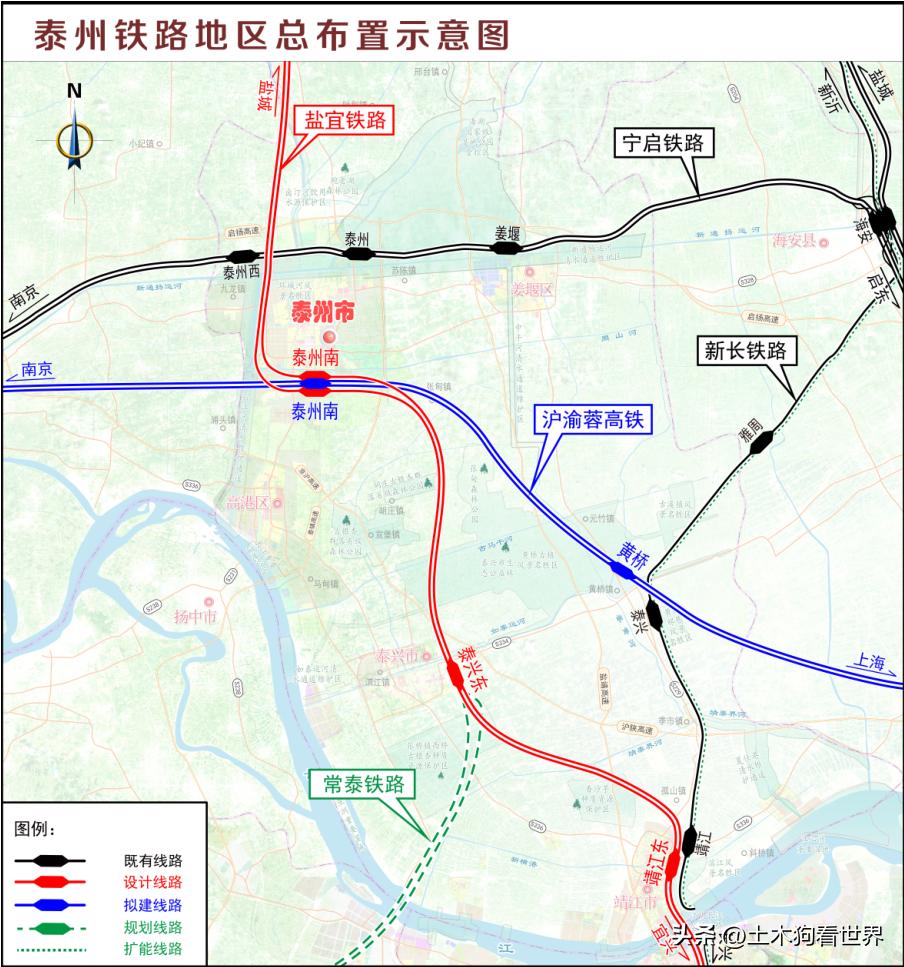 靖江高铁最新走向图揭秘，城市发展与交通脉络的新篇章