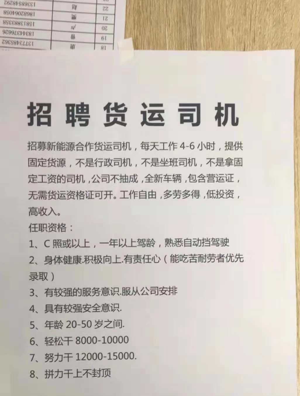 乐从最新拖头司机招聘启事，诚邀您的加入！