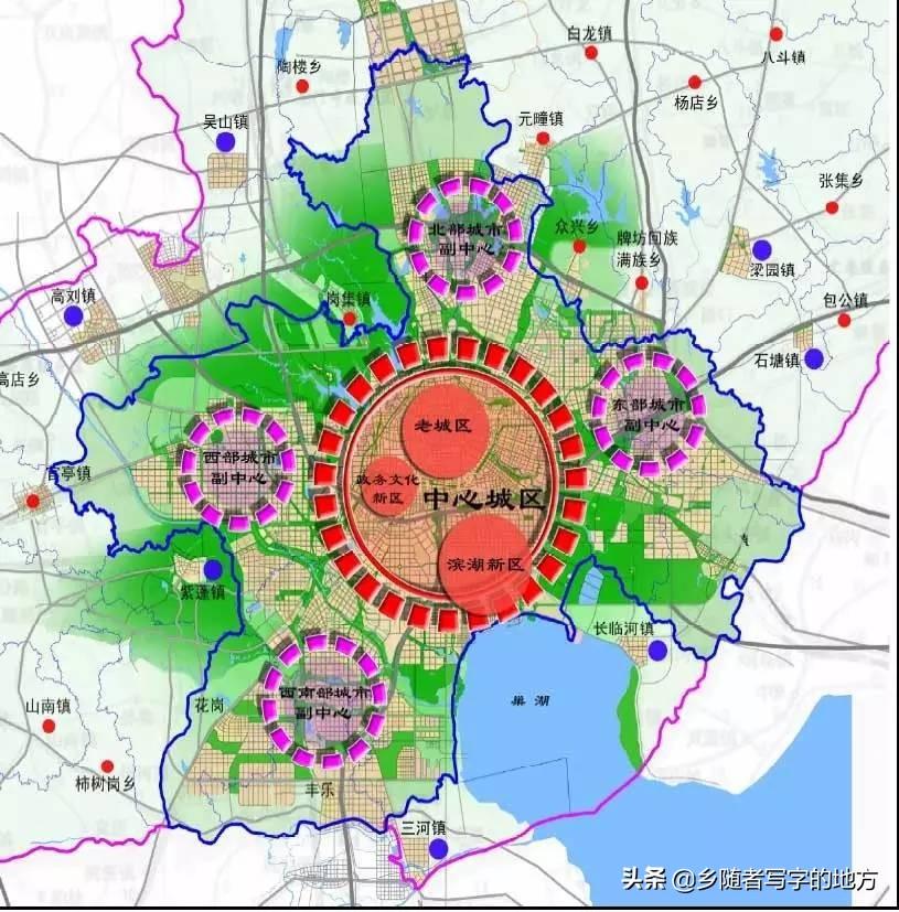 大合肥最新规划地图揭秘，城市发展的蓝图与未来展望